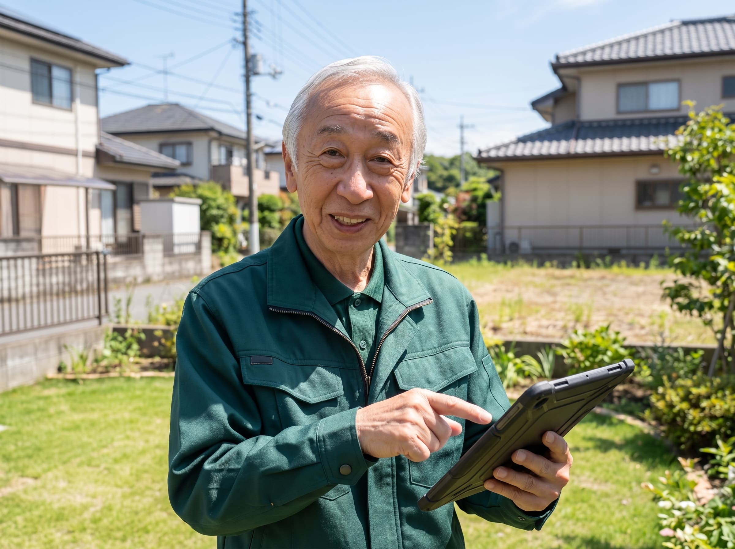 飯塚不動産 代表・飯塚嘉和による草刈り・除草・宅地管理の現地調査（館林市・両毛地域）